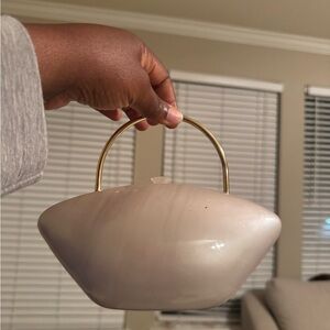 ZARA PEARL MINAUDIERE BAG